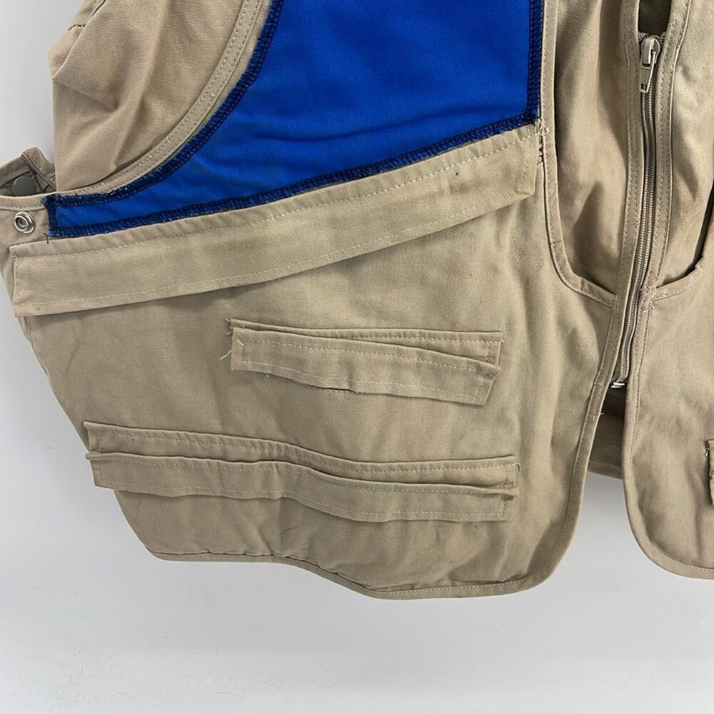Vintage Game Winner Sportswear utility hunting shooting outdoor vest sz XL - Picture 5 of 9